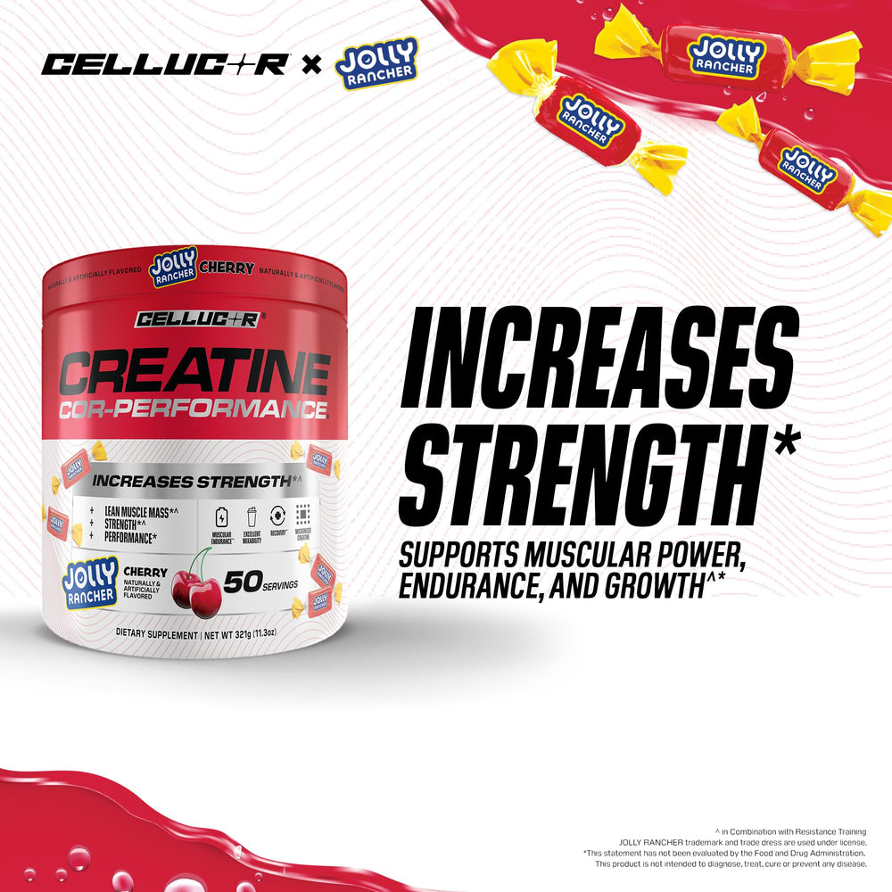Cellucor creatine mezclado en vaso listo para beber y absorción rápida