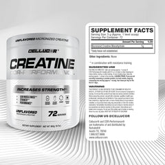 Cellucor etiqueta nutricional destacando pureza y dosificación
