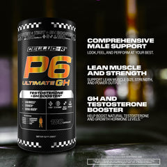 Envase Cellucor P6 abierto con cápsulas para visualizar contenido
