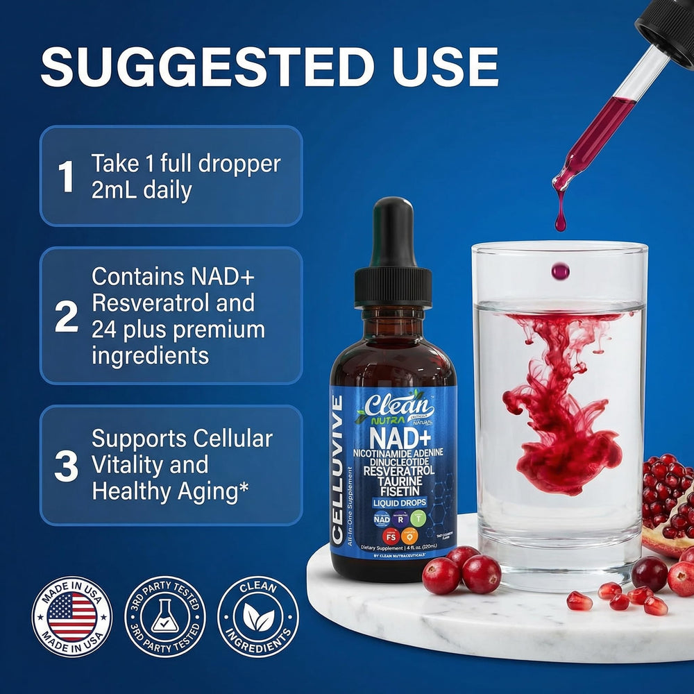 Clean Nutraceuticals mezcla de extractos naturales destacando antioxidantes