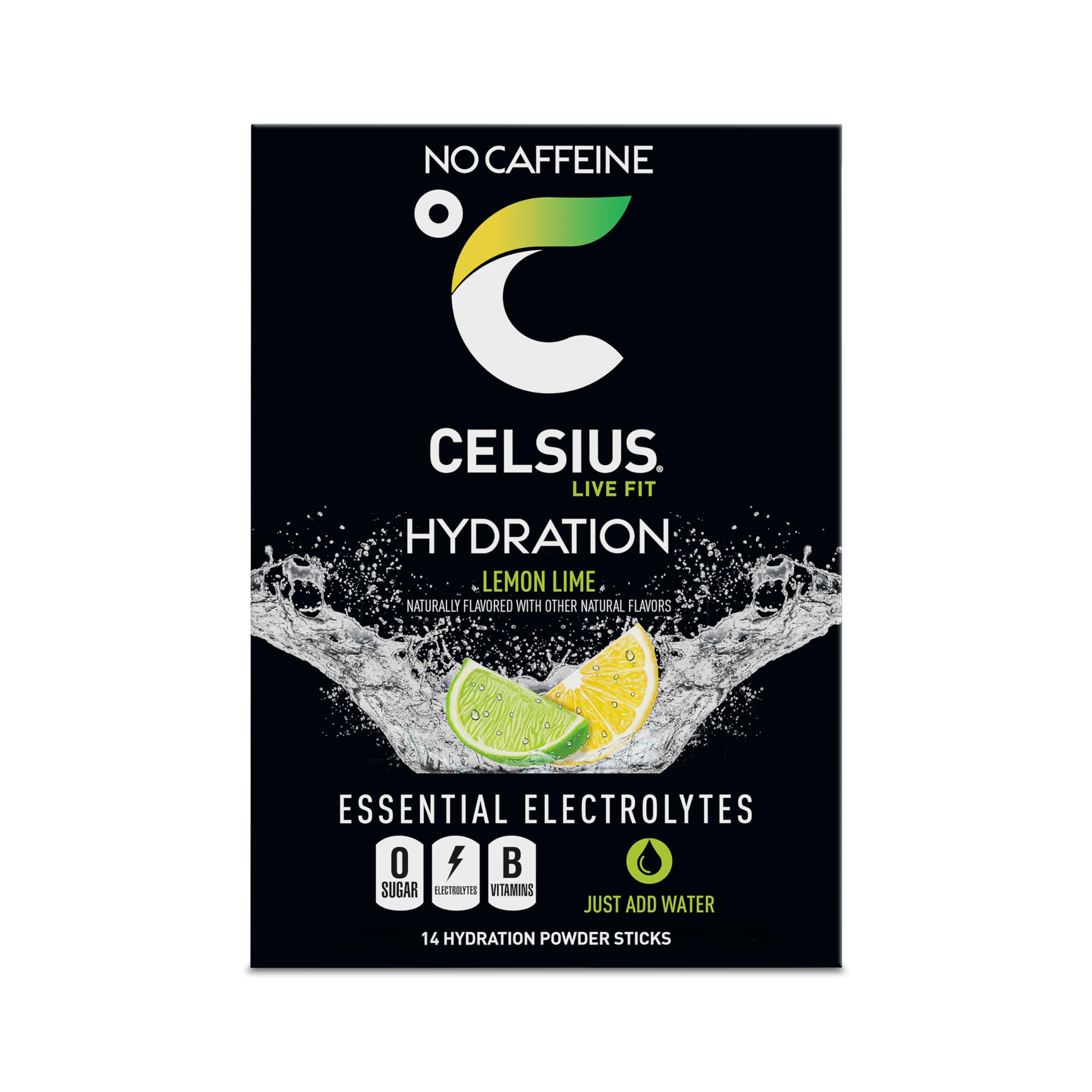 CELSIUS persona tomando Lemon Lime tras entrenamiento para reponer electrolitos