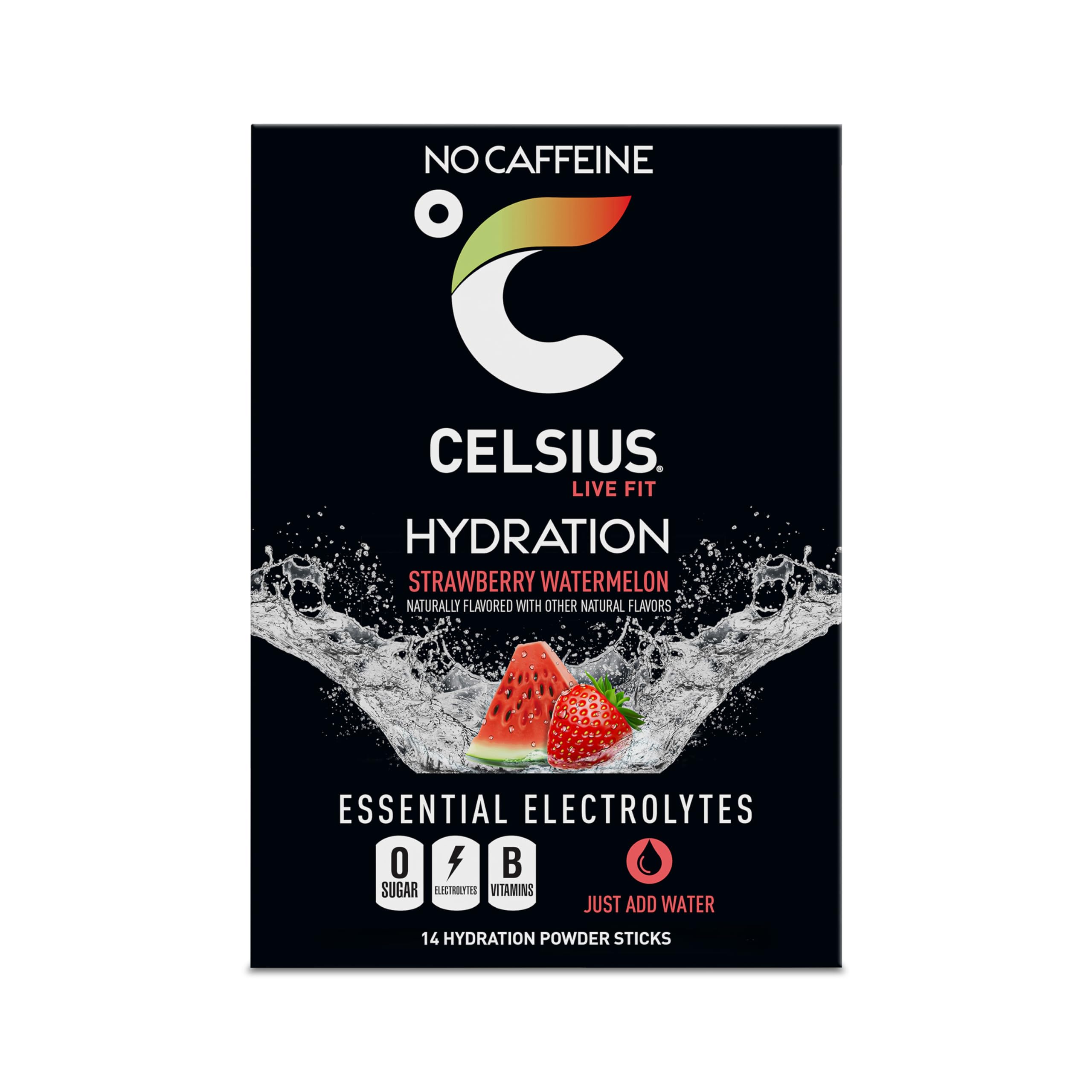 CELSIUS persona en gimnasio usando la bebida para rehidratarse rápidamente