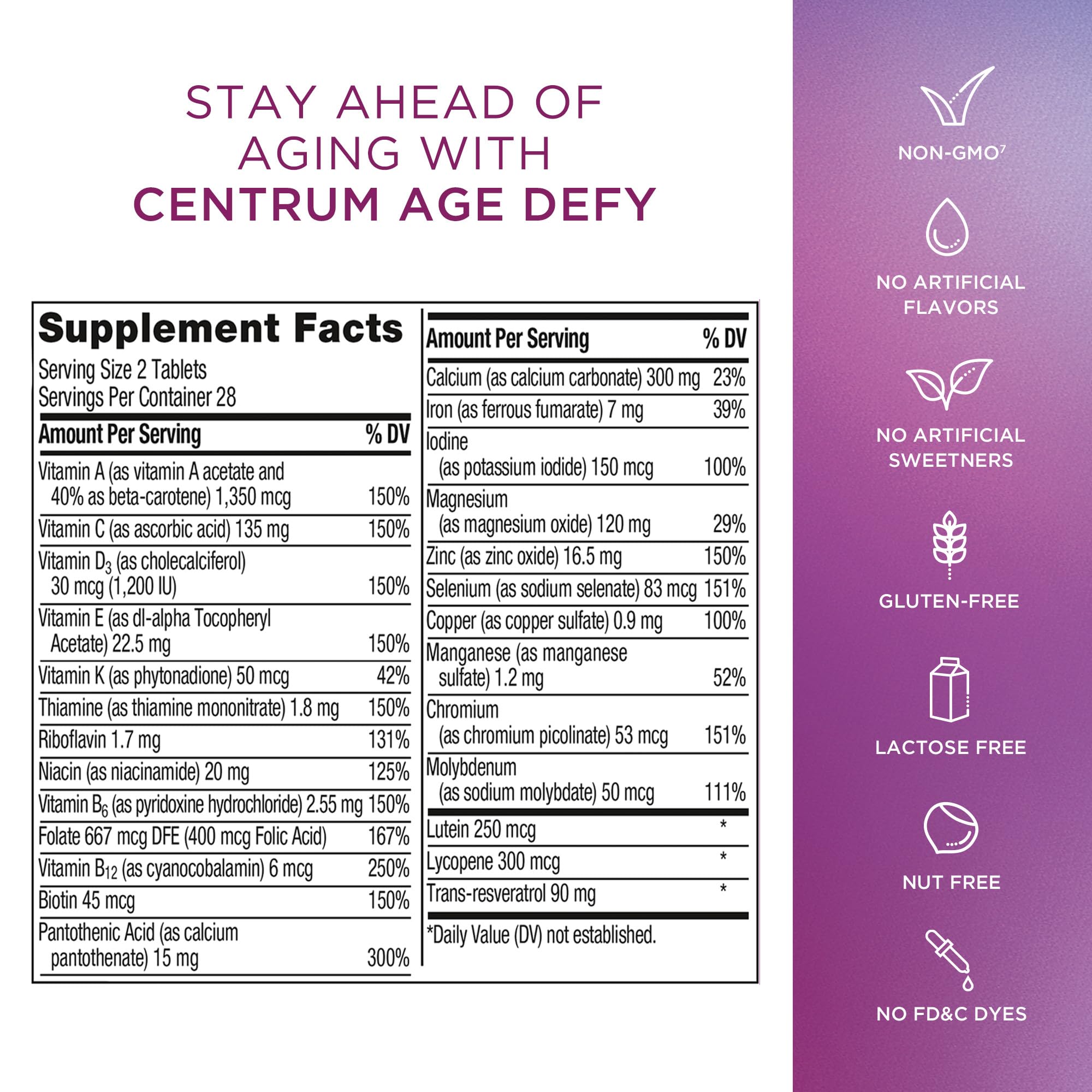 Mujer activa disfrutando actividades cotidianas con Centrum Age Defy para bienestar