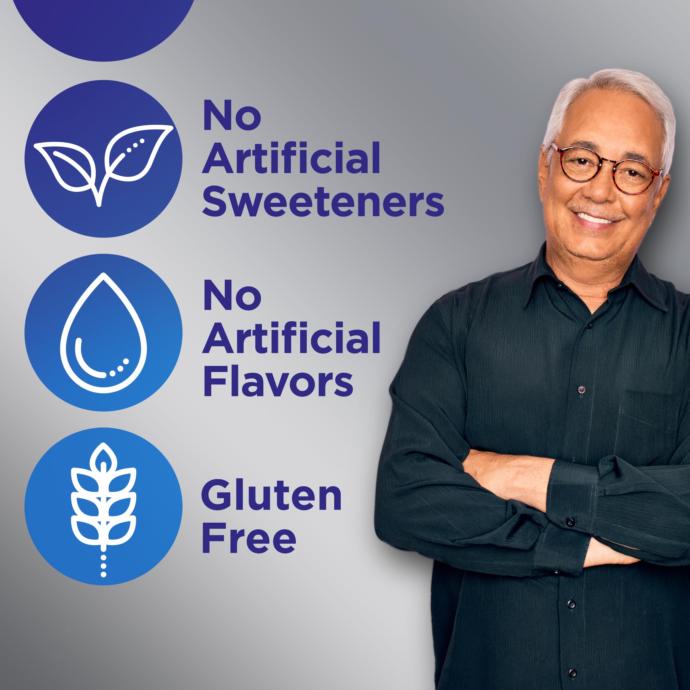 Etiqueta de producto Centrum con información de vitaminas y dosificación clara