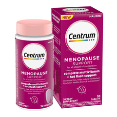 Centrum frente del envase mostrando el producto y beneficio para sofocos