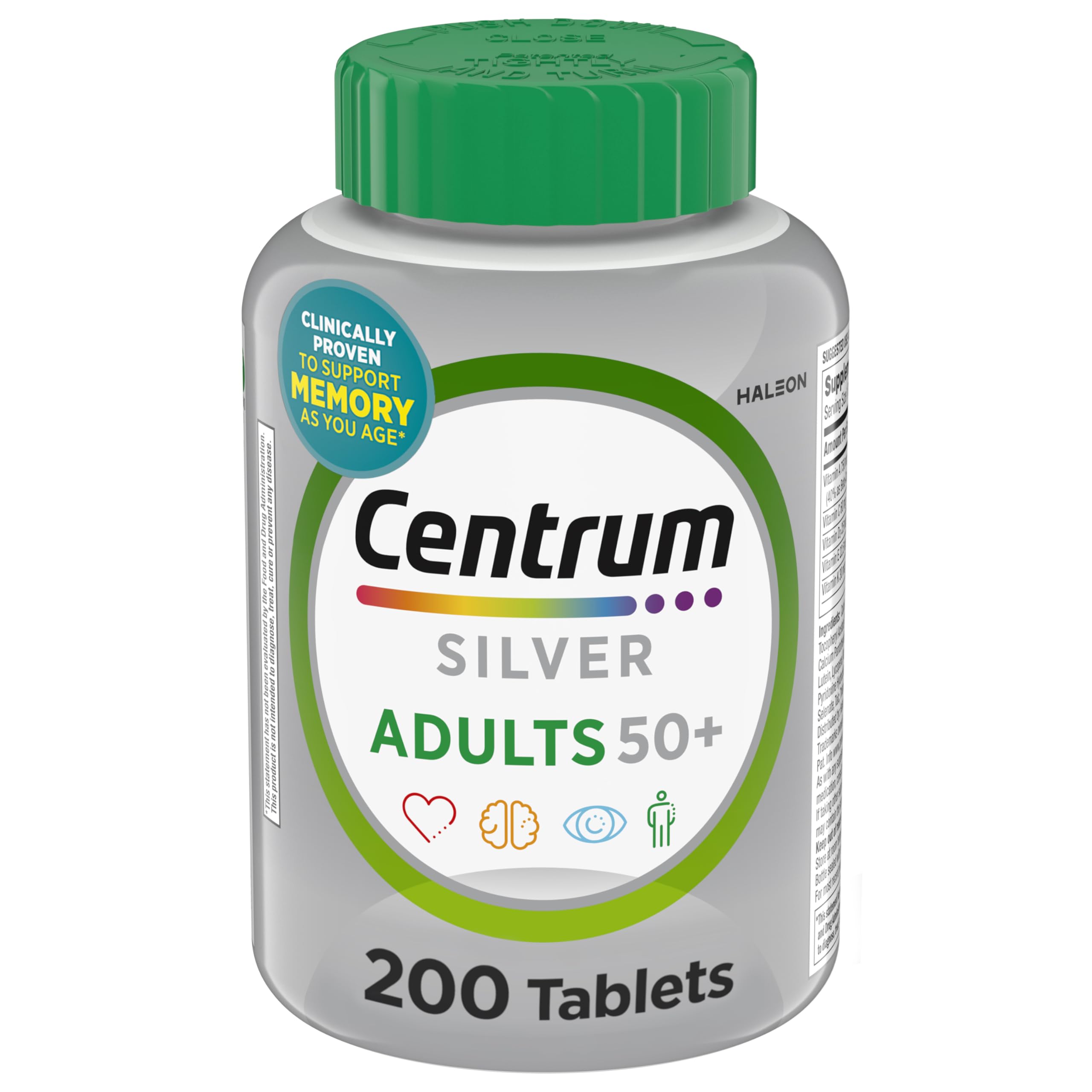 Centrum frasco frontal 220 tabletas mostrando el envase y beneficios