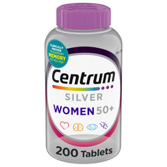 Centrum frasco frontal mostrando la etiqueta y beneficio de apoyo integral