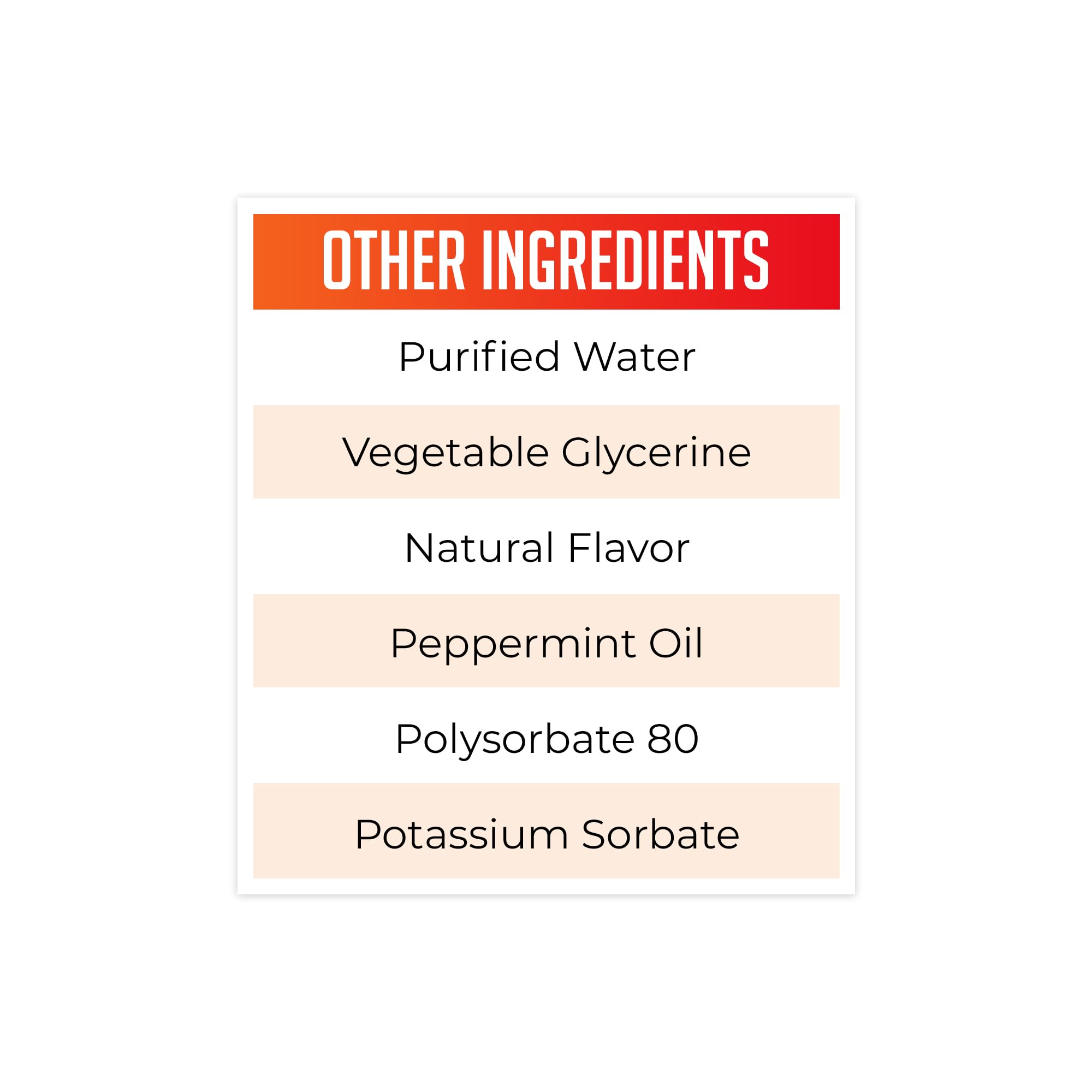 Century Systems etiqueta con lista de ingredientes clave y beneficios visibles