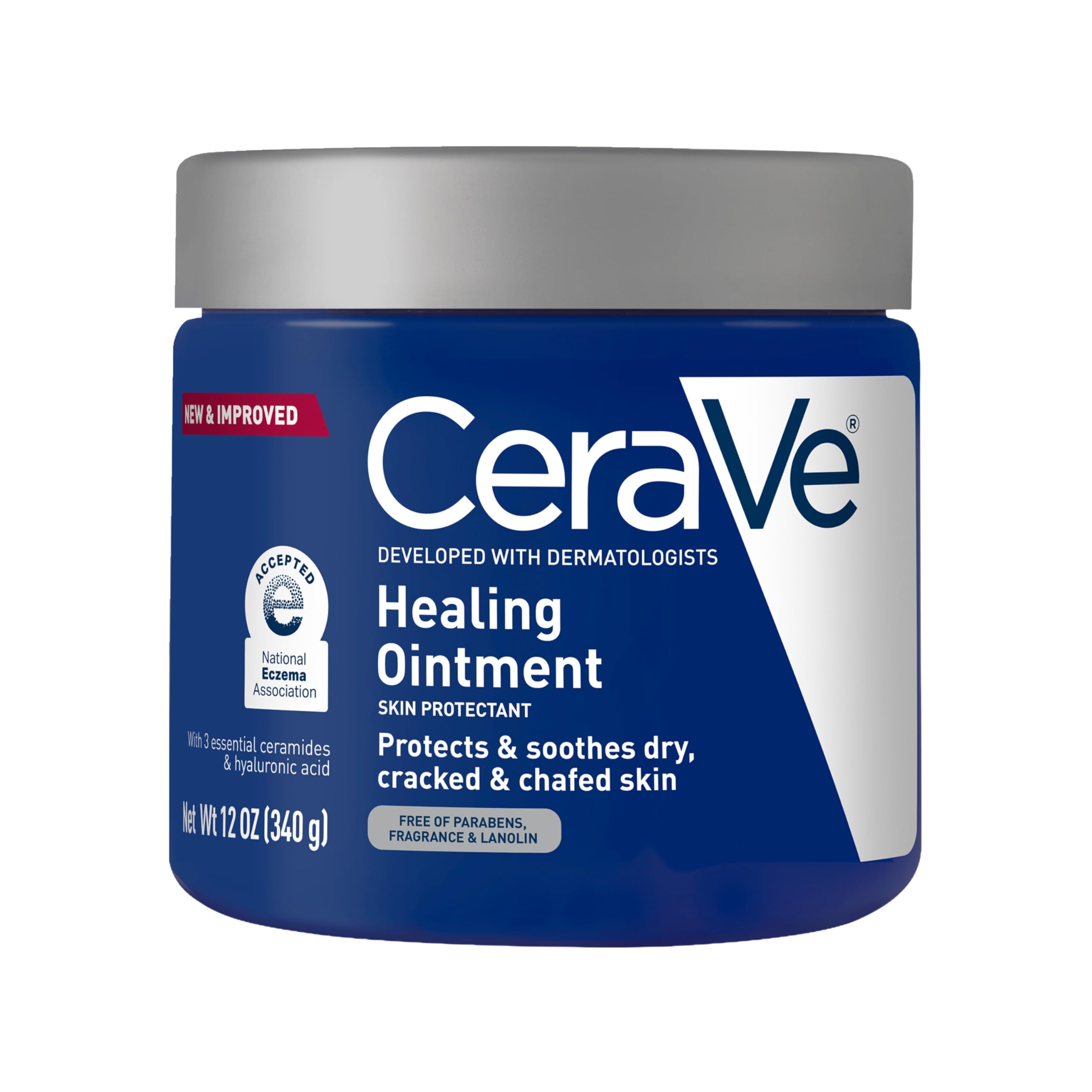 CeraVe bote frontal 12oz mostrando presentación y tamaño práctico