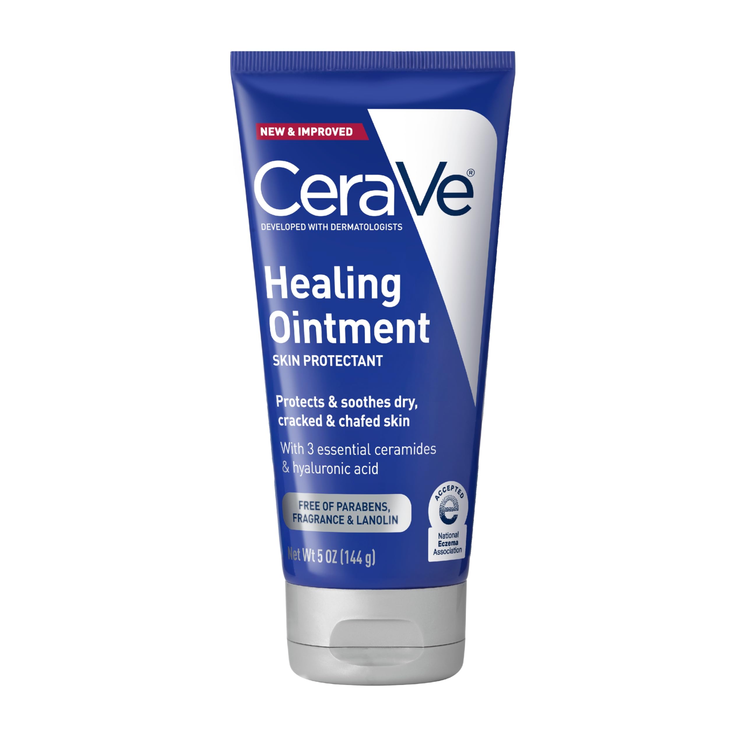 CeraVe frasco frontal que muestra diseño y beneficio de protección