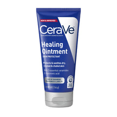 CeraVe frasco frontal que muestra diseño y beneficio de protección