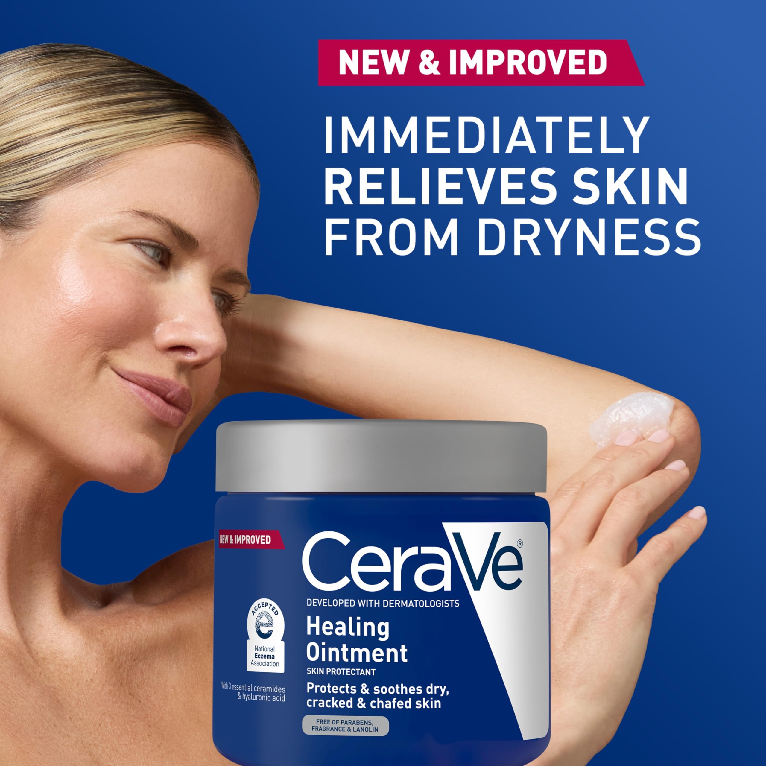 CeraVe talones antes y después con reparación visible