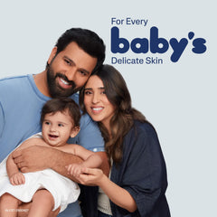 Cetaphil siendo usado en baño de bebé, limpieza práctica y rápida