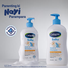 Cetaphil botella vista lateral con instrucciones claras para uso seguro