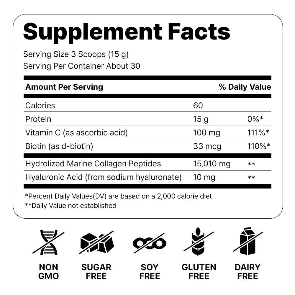 Cevitol colágeno marino cuida piel, cabello y uñas