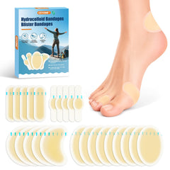 CEYOME empaque frontal 24 parches para ampollas, protección inmediata