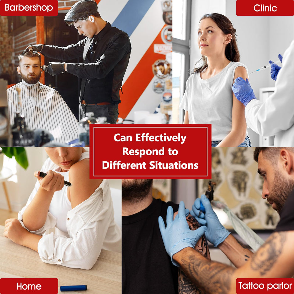 CHANGTIKEJI contenedor ubicado en barbería mostrando uso profesional