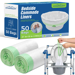Charmount empaque frontal mostrando el paquete y el beneficio de suministro prolongado