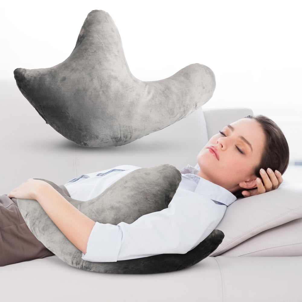 Cheer Collection vista frontal de la almohada mostrando soporte ergonómico
