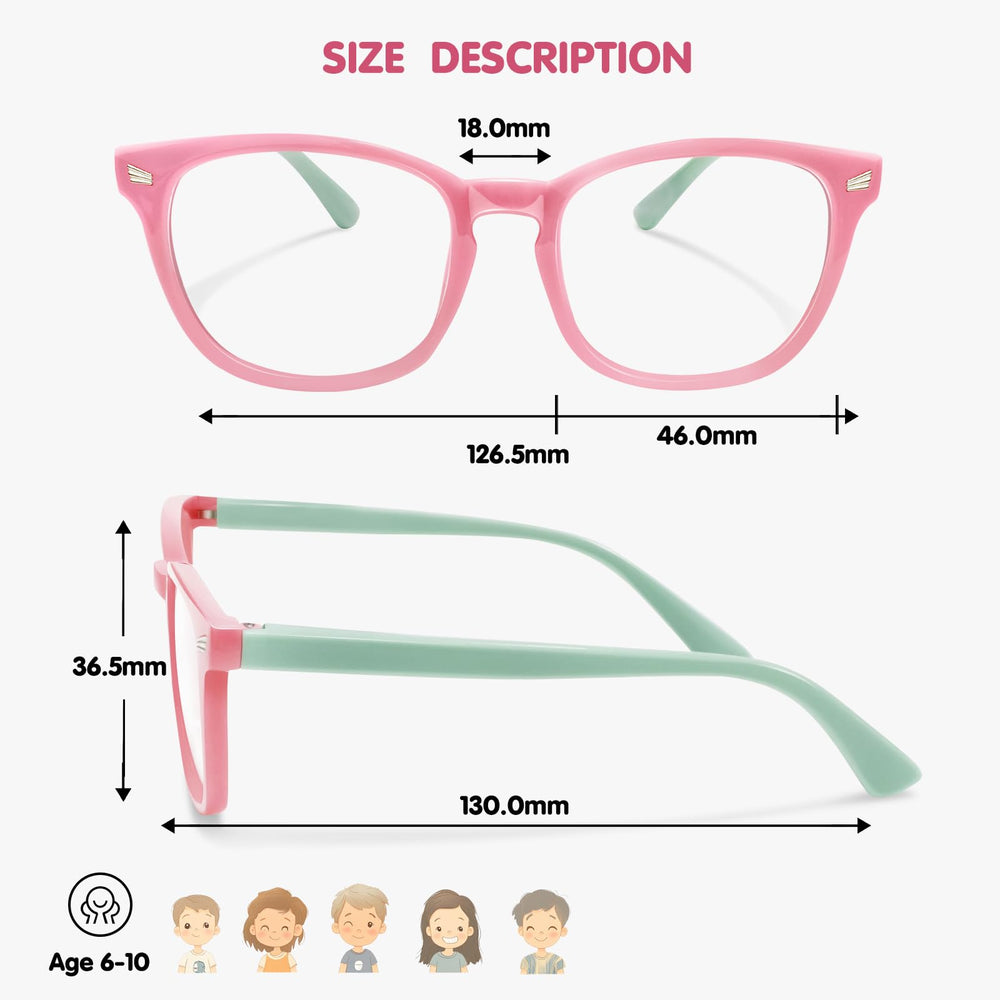 CHEERS DEVICES comparación de talla con mano que muestra ajuste ideal para 6-9 años