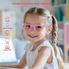 CHEERS DEVICES detalle de montura irrompible resistente para uso infantil prolongado