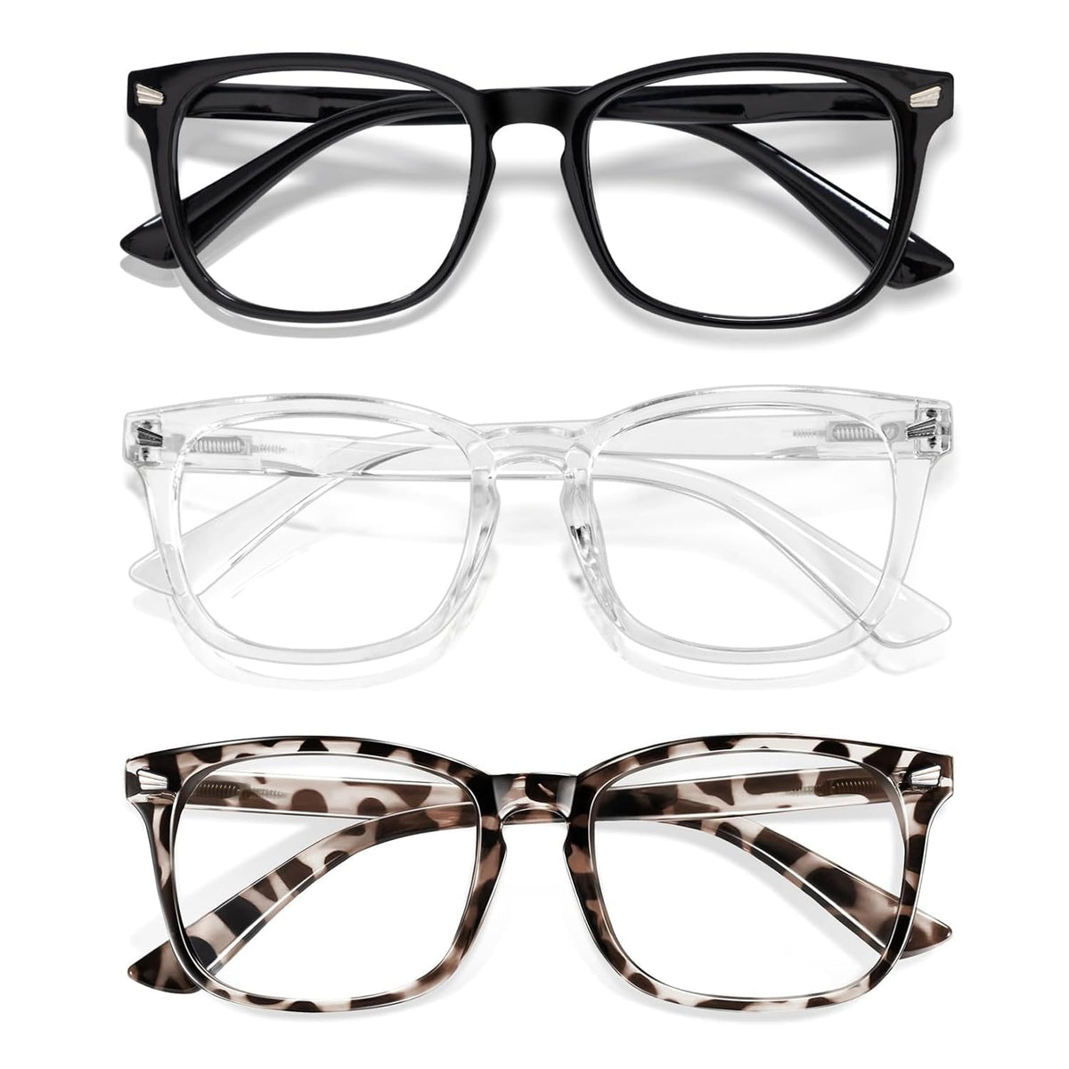 CHEERS DEVICES frontal pack tres gafas resistentes y cómodas