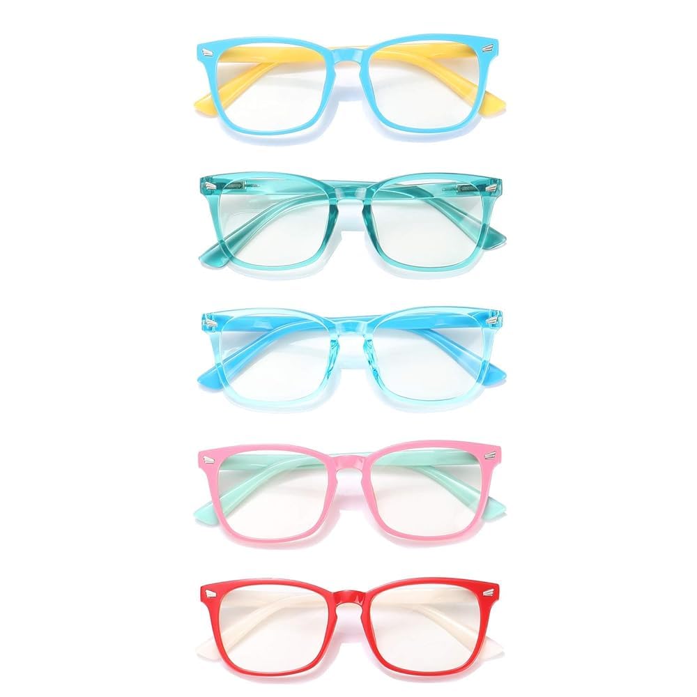 CHEERS DEVICES pack frontal cinco gafas infantiles con protección, comodidad asegurada