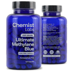 Chemist Labs frente del envase mostrando diseño y cantidad, confianza del usuario