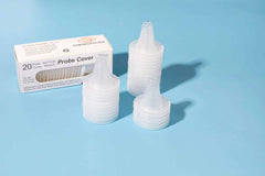 CHENGYOUDE uso familiar del termómetro con fundas higiénicas