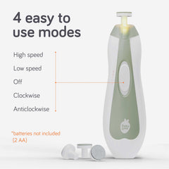 Cherish Baby Care escena familiar cuidando uñas, tranquilidad y control