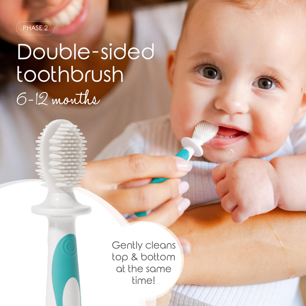 Cherish Baby Care cepillo niño con mango ergonómico para manos pequeñas