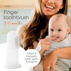 Cherish Baby Care cepillo recién nacido doble cara para limpieza eficaz