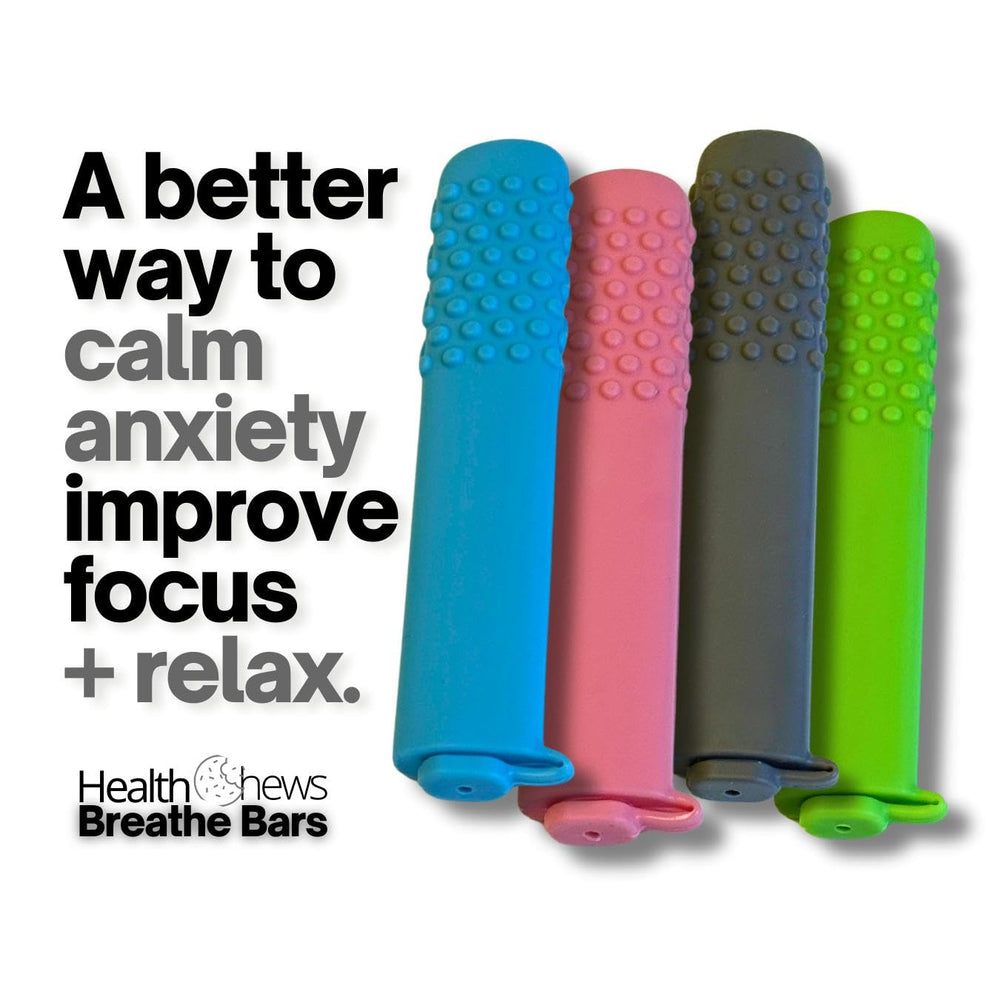 Generic Chewable Breather detalle textura silicona que facilita masticar seguro