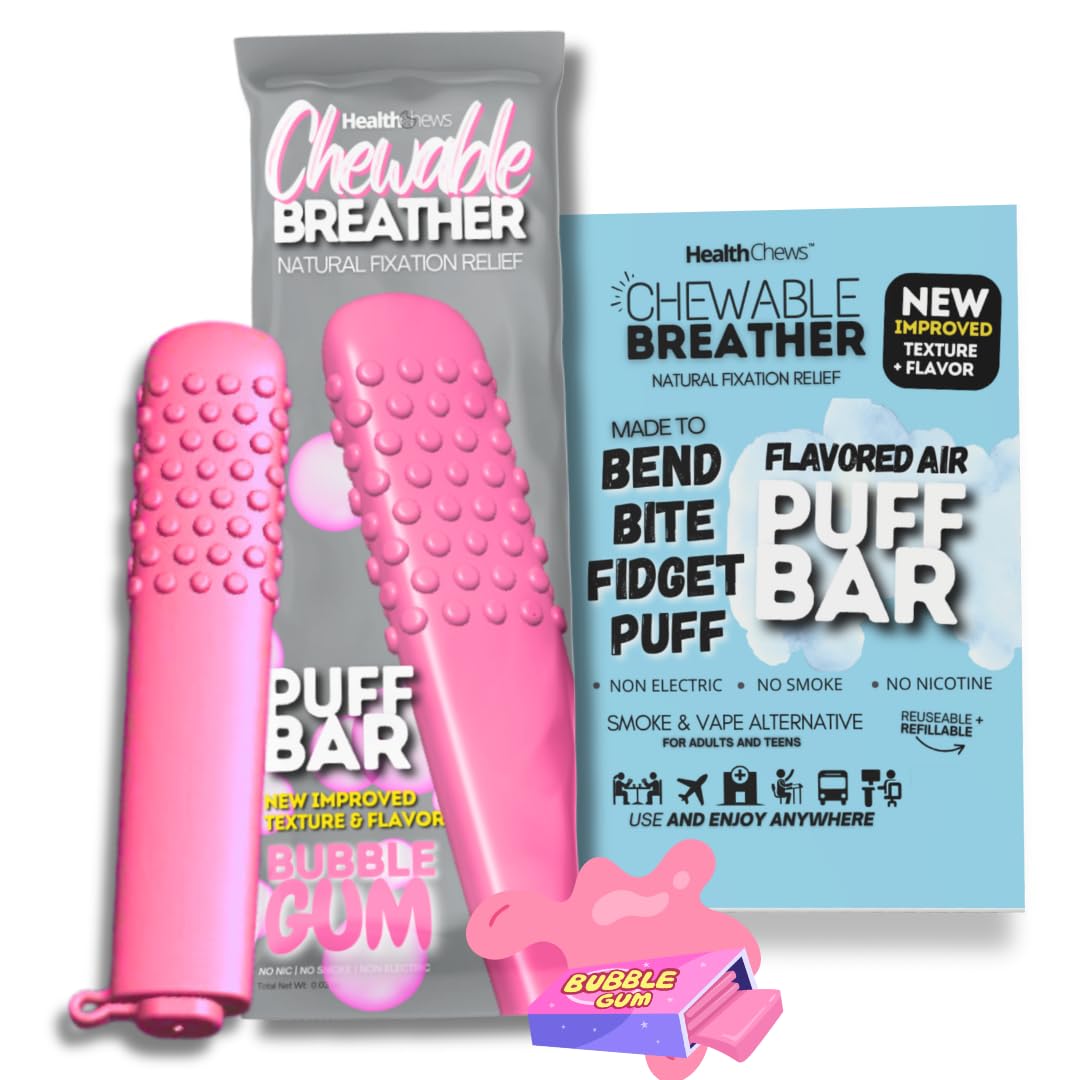 Generic Chewable Breather Puff Bar frontal mostrando diseño y portabilidad