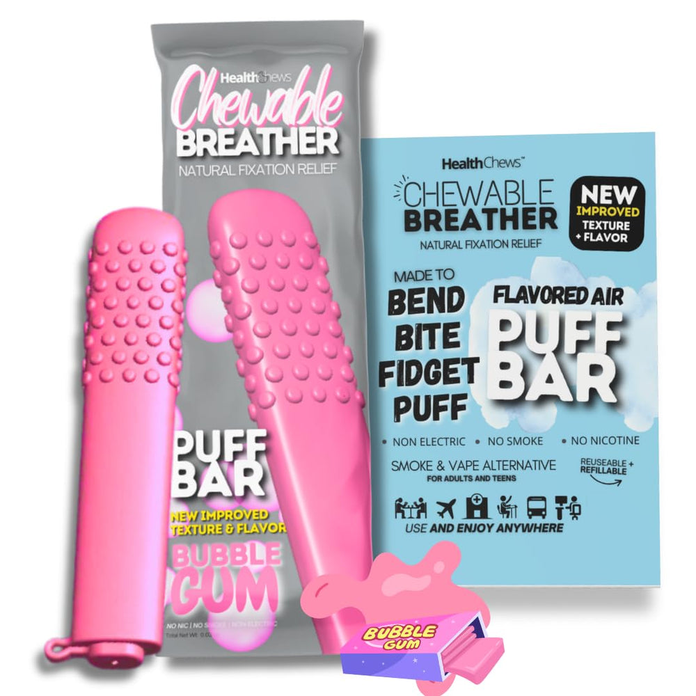 Generic Chewable Breather Puff Bar frontal mostrando diseño y portabilidad