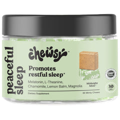 CHEWSY frente del envase mostrando etiqueta y cantidad, útil para identificar producto