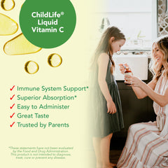 CHILDLIFE ESSENTIALS botella abierta sobre mesa lista para uso, muestra facilidad de acceso