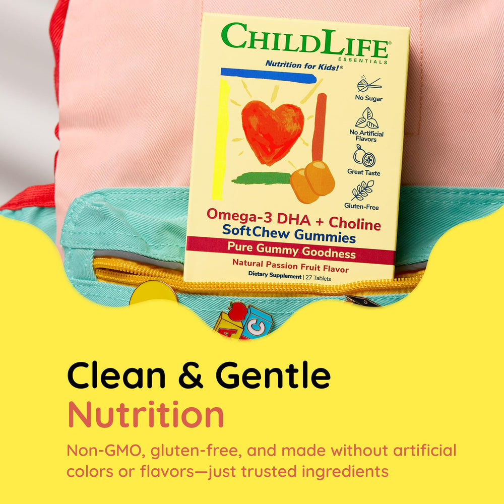 ChildLife Essentials etiqueta nutricional legible con ingredientes y dosificación clara