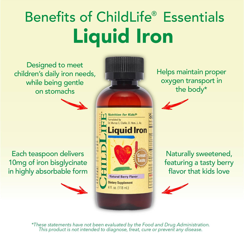 ChildLife Essentials botella en mano mostrando escala y tamaño práctico