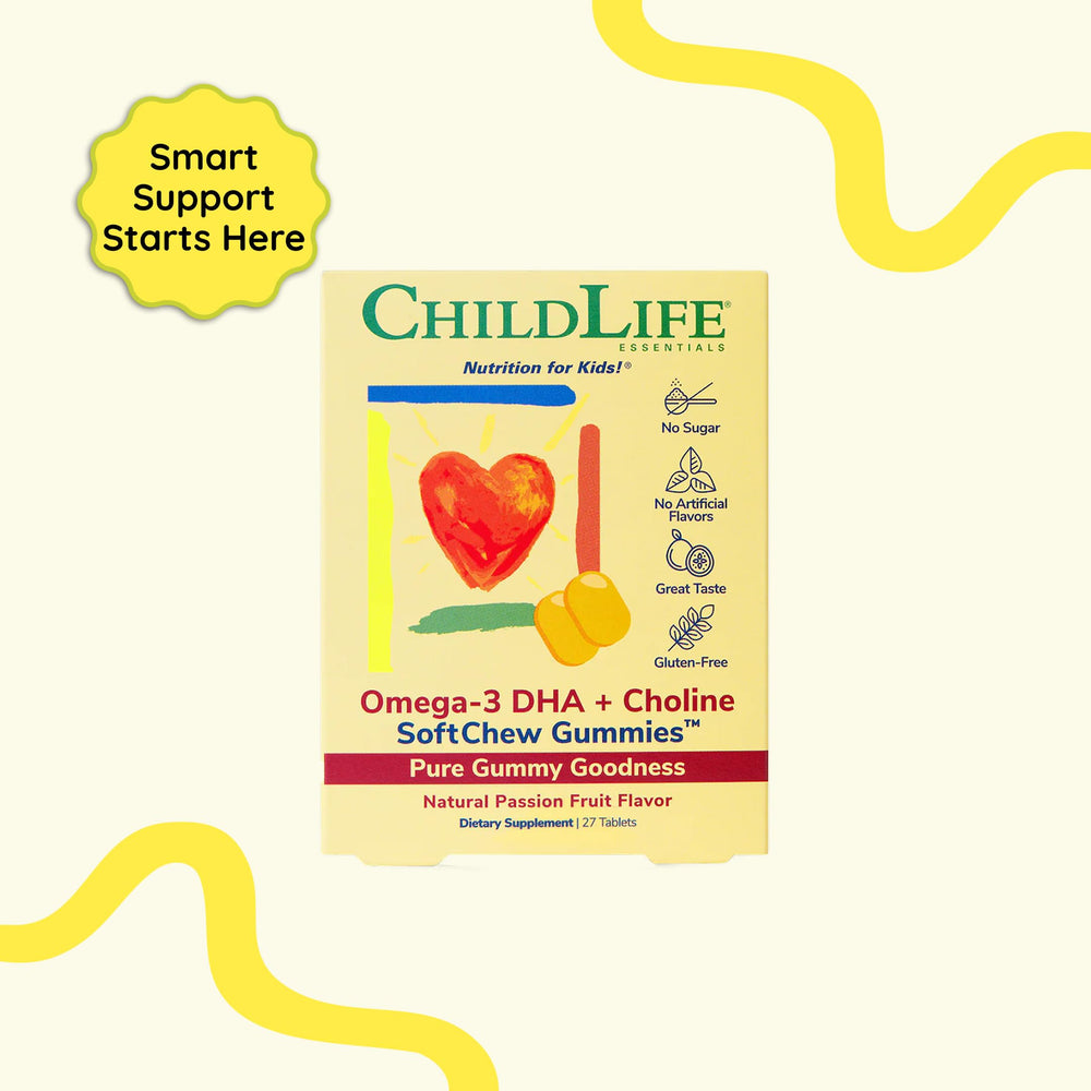 ChildLife Essentials textura de la gomita en primer plano mostrando apariencia masticable