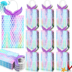 Chinco bolsa frontal con diseño sirena mostrando colores atractivos y presentación
