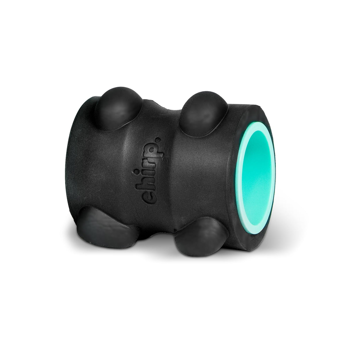 Chirp Wheel XR vista frontal del empaque menta, alivio portátil