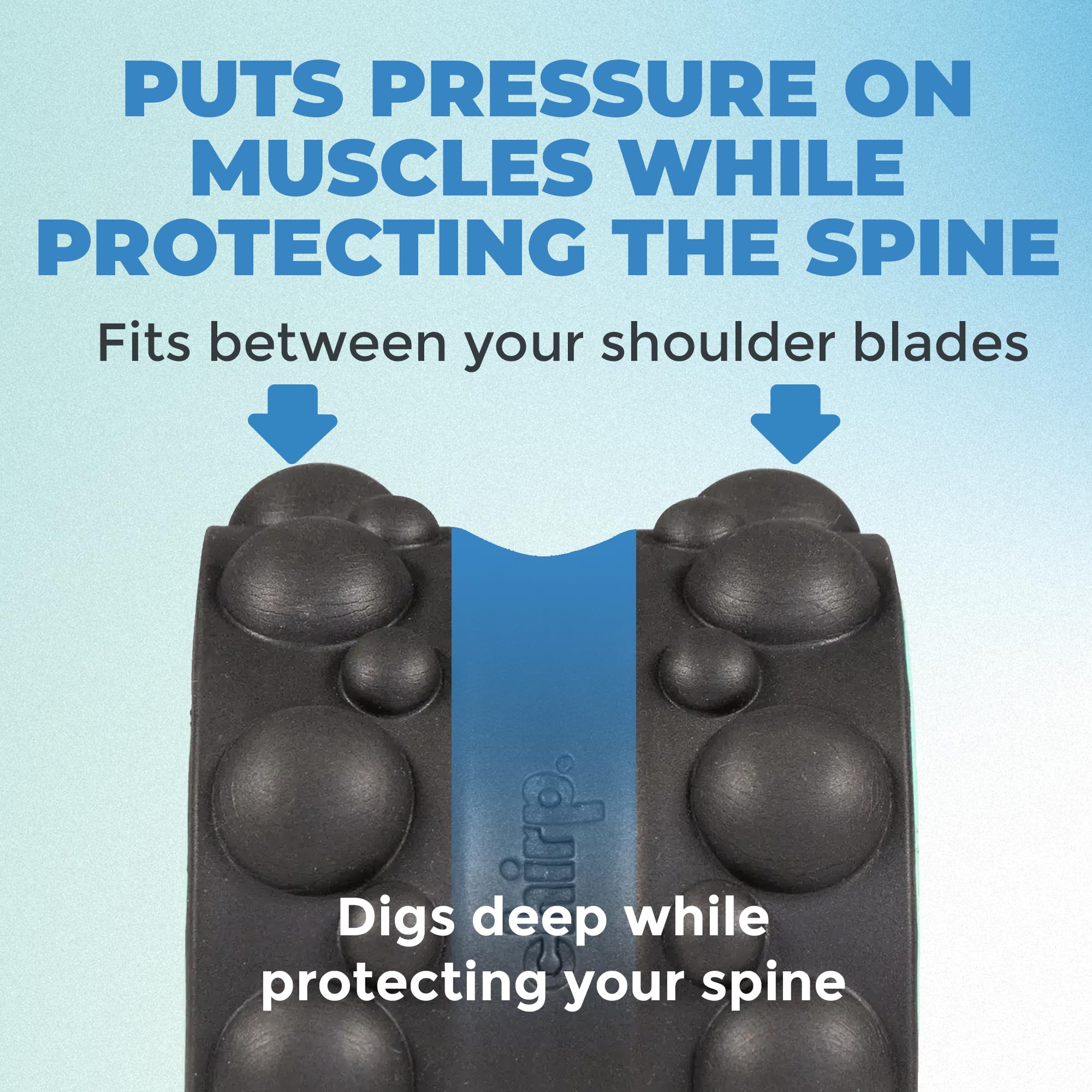 Chirp Wheel XR colocado bajo el cuello para soporte cervical controlado