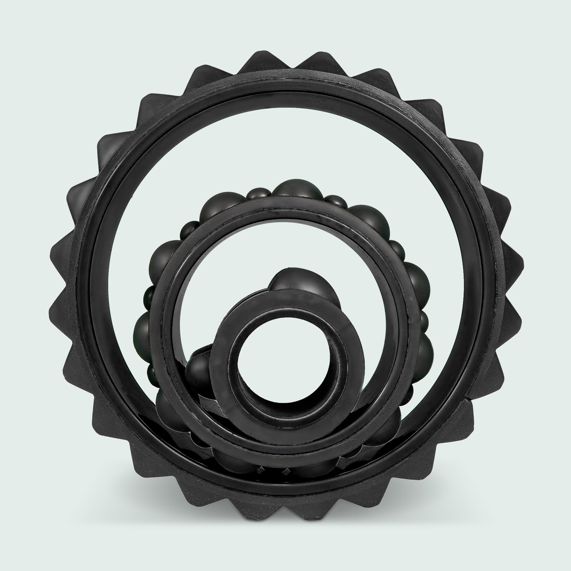 Chirp Wheel XR aplicando presión en el cuello para liberar nudos musculares
