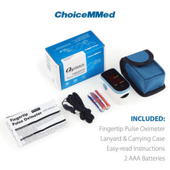CHOICEMMed con pilas AAA y manual listos para usar inmediatamente al sacarlo