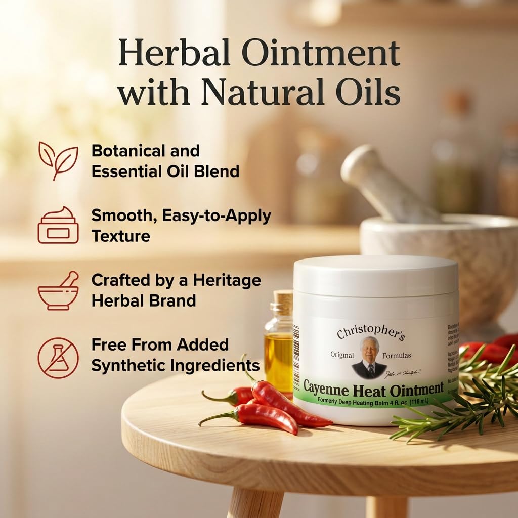 Etiqueta de Christopher's con lista de ingredientes naturales y origen USA