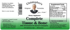 Christopher's presentación con lista de ingredientes limpia y sin aditivos