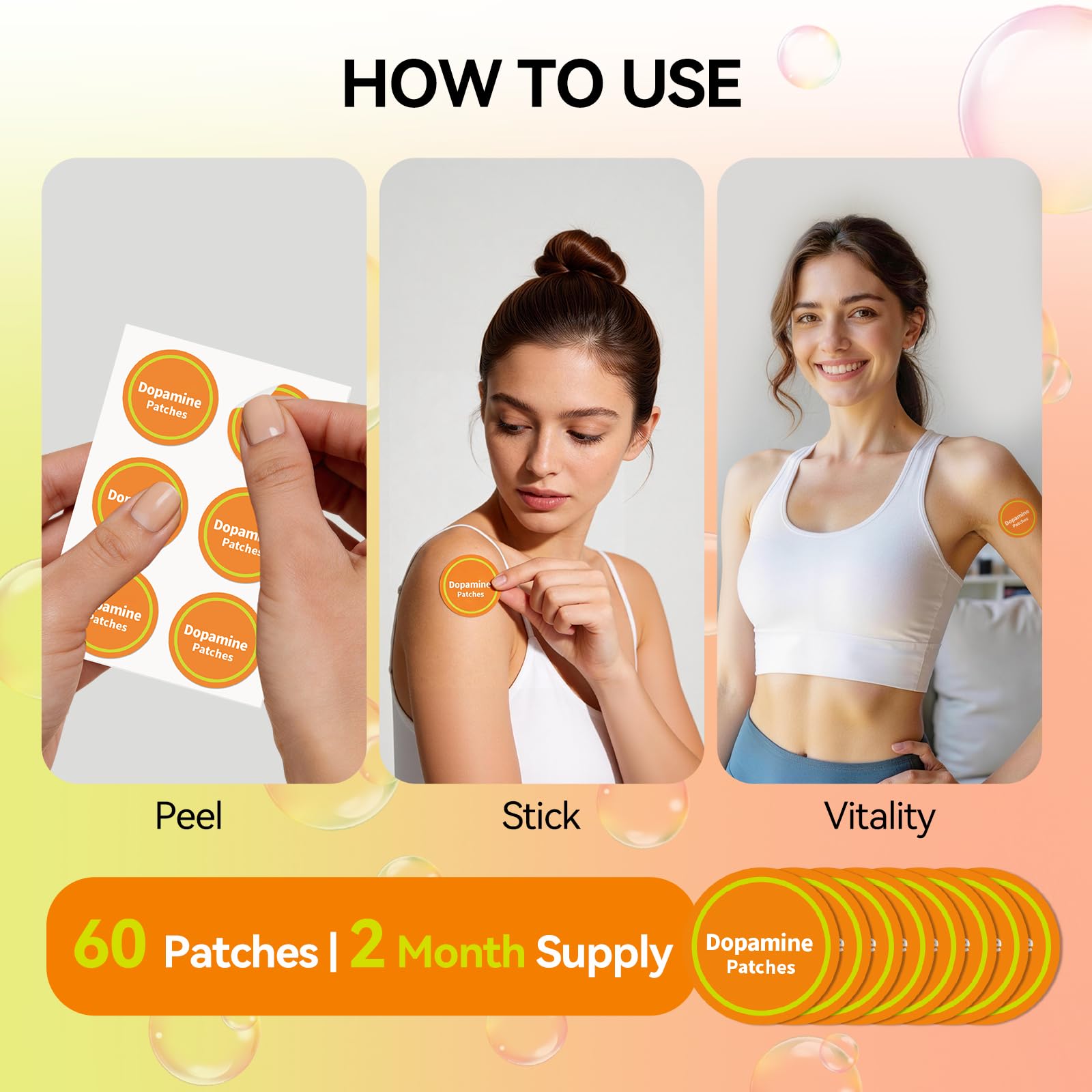 Chuanvay etiqueta con ingredientes Mucuna pruriens 5‑HTP y vitamina B6