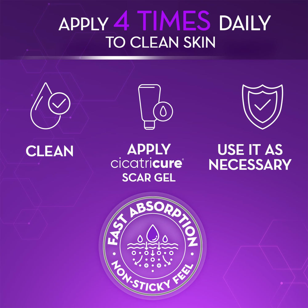 Cicatricure gel aplicado en rostro y cuerpo para rutina de cuidado
