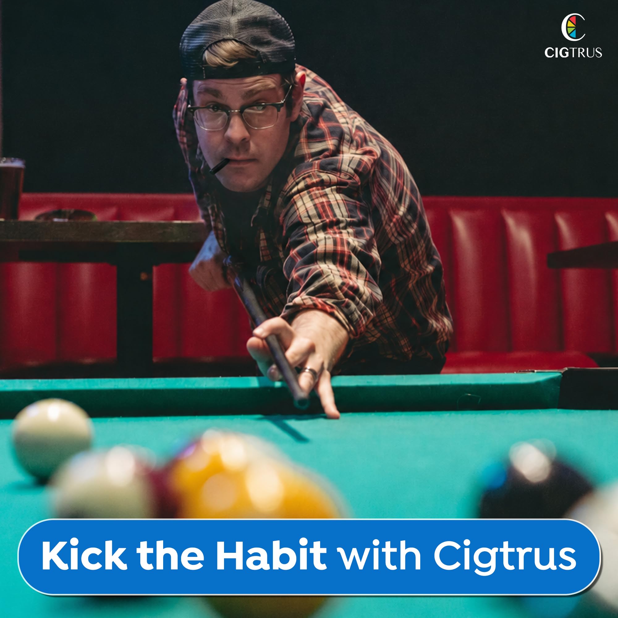 Cigtrus etiqueta spearmint que aporta frescura y experiencia agradable